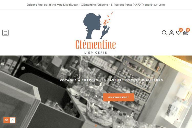 Clémentine l'Epicerie Site e-commerce